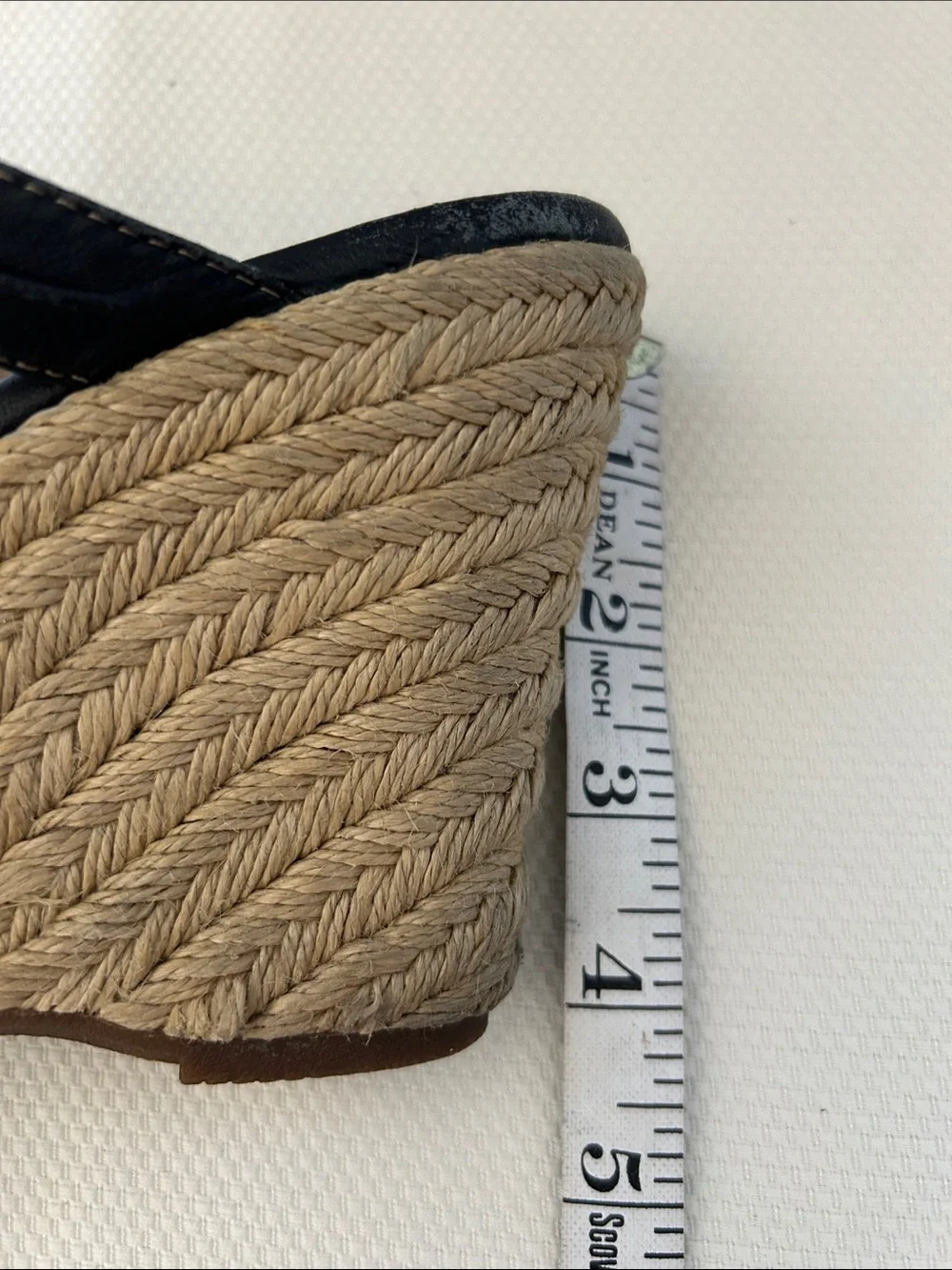 Sofft Ruched Leather Espadrilles